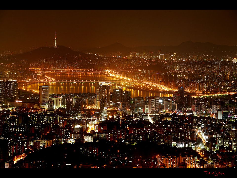 Seoul night
