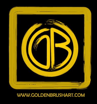 Golden Brush Logo